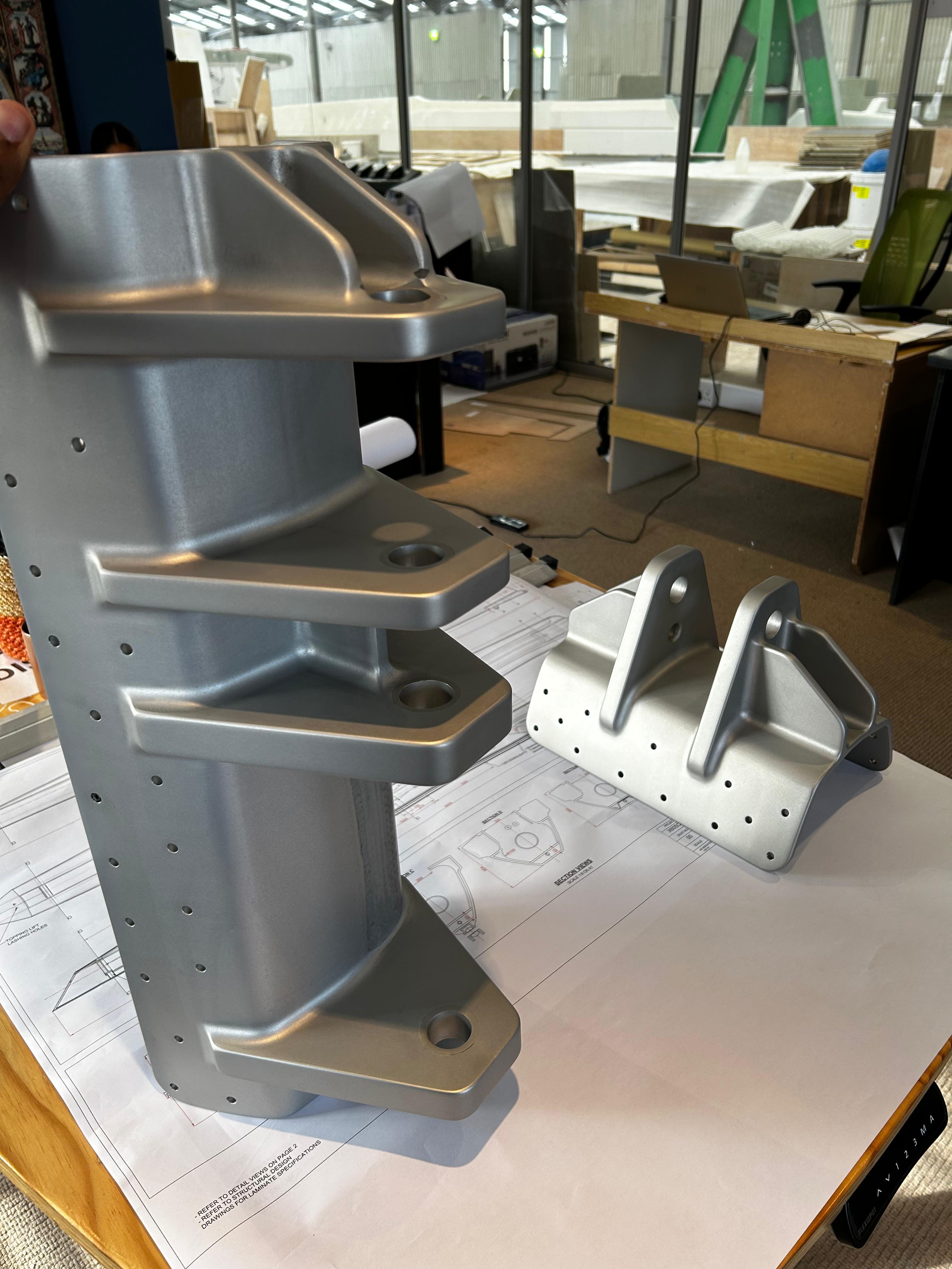 Marine Boom Bracket Design, 1